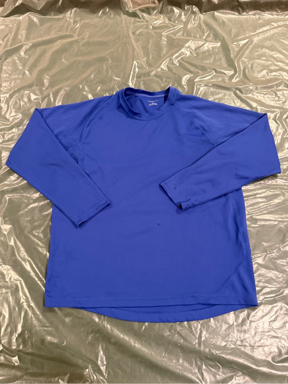 Lands' End blue long sleeve